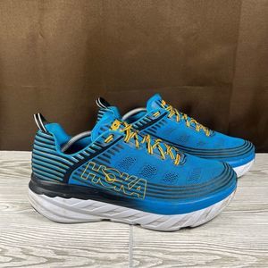 Hoka One One Bondi 6 Blue Running Shoe Men's Size 12